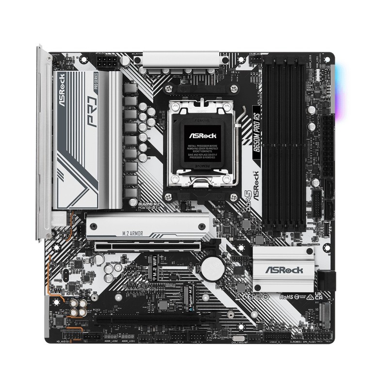 B650M PRO RS - Motherboard - micro ATX - Socket AM5 - AMD B650 Chipsatz - USB...